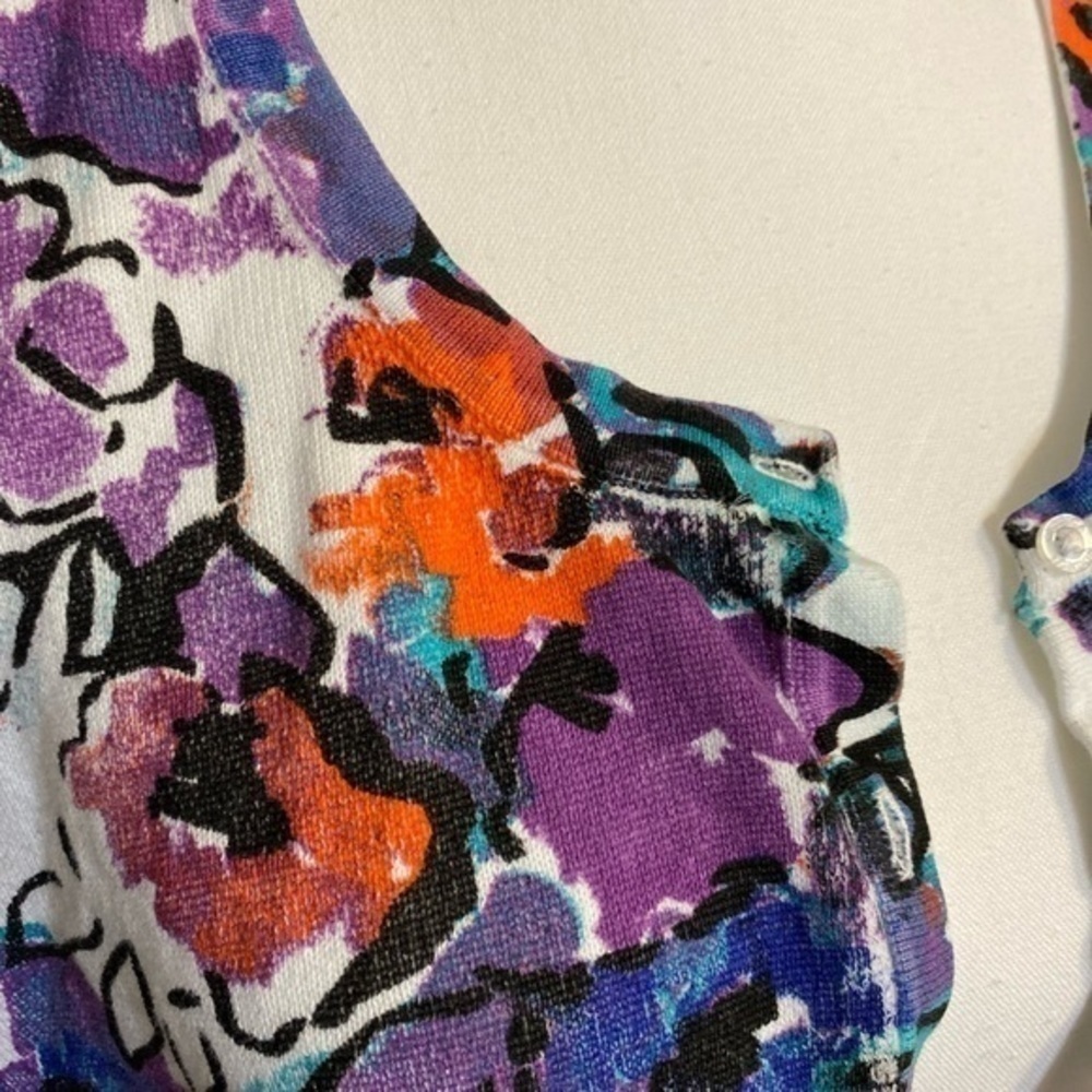 Jessica London Floral Cropped Cardigan - Picture 4 of 11